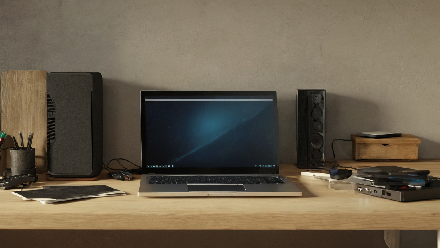 Family home-network maintenance shelf